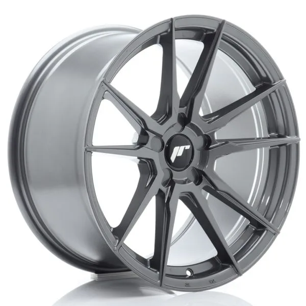 Felg Japan Racing JR21 18x9,5 ET20-40 5H BLANK Hypergrå