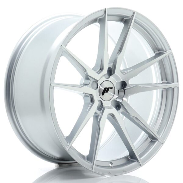 Felg Japan Racing JR21 20×10,5 ET15-45 5H BLANK Sølvbearbeidet front