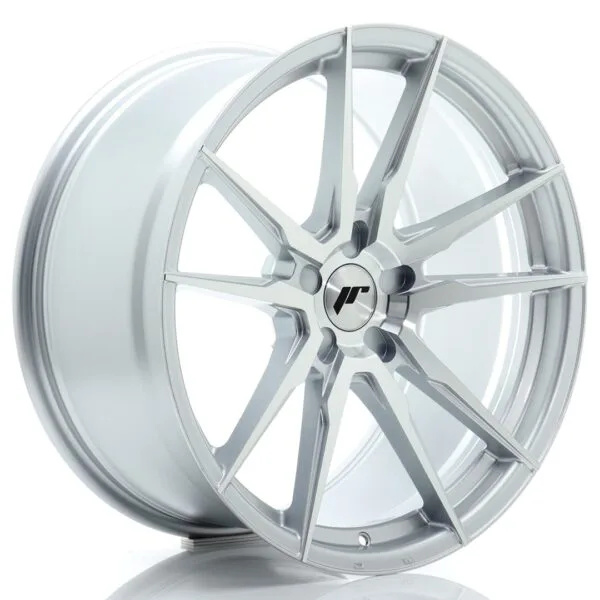 Felg Japan Racing JR21 20×10,5 ET15-45 5H BLANK Sølvbearbeidet front