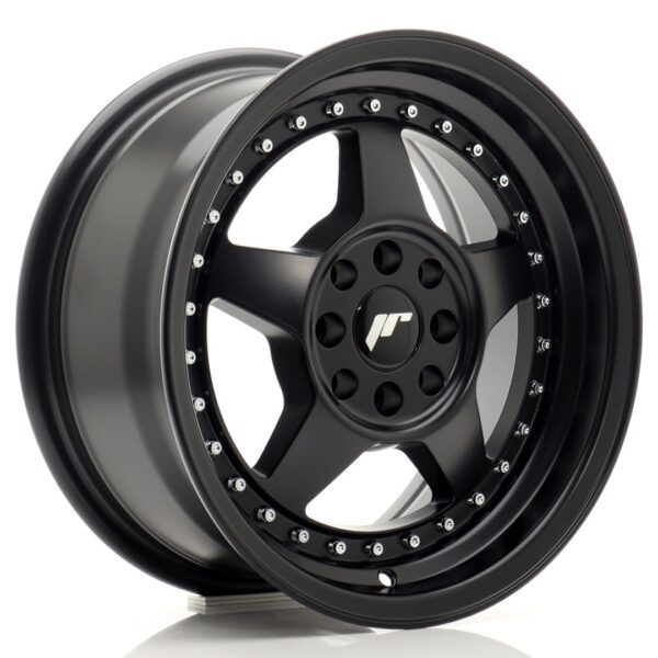 Felg Japan Racing JR6 15×7 ET25 4×100/108 Matt svart