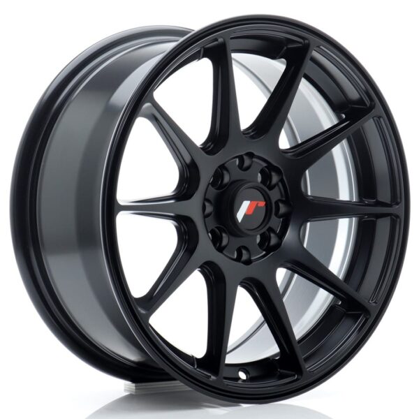 Felg Japan Racing JR11 16×7 ET25 4×100/108 Matt svart