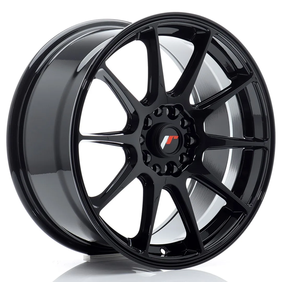 Felg Japan Racing JR11 17x8 ET35 5x100/108 Glans svart