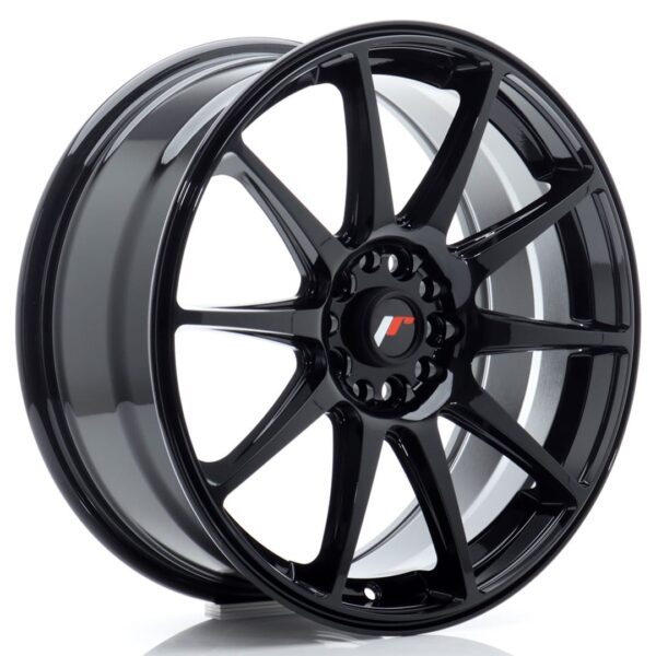 Felg Japan Racing JR11 18×7,5 ET35 5×100/120 Glans Svart