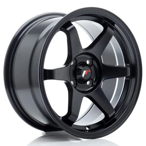 Felg Japan Racing JR3 16×8 ET25 4×100 Matt Sort