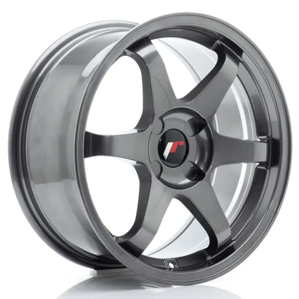 Felg Japan Racing JR3 17×8 ET20-35 4H BLANK Gun Metal