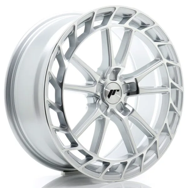 Felg Japan Racing JR45 20×8,5 ET25-45 5H BLANK Sølv med bearbeidet front
