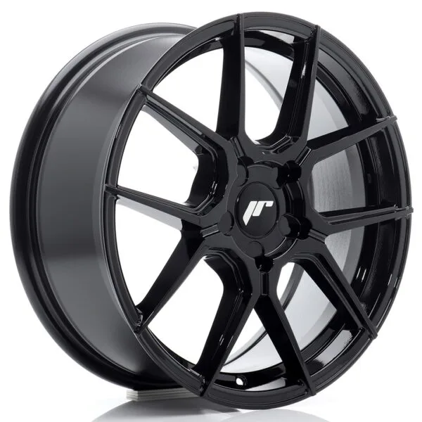 Felg Japan Racing JR30 17×7 ET20-40 5H BLANK Blank svart