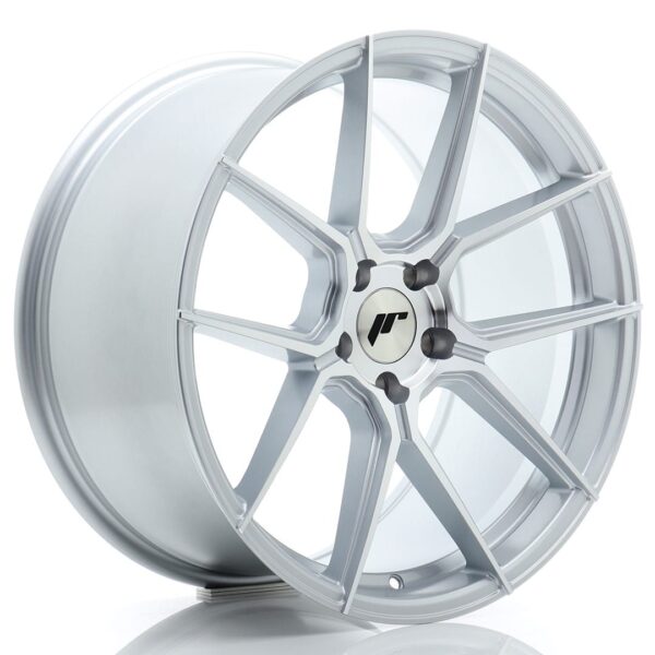 Felg Japan Racing JR30 19×9,5 ET40 5×120 sølvbearbeidet front