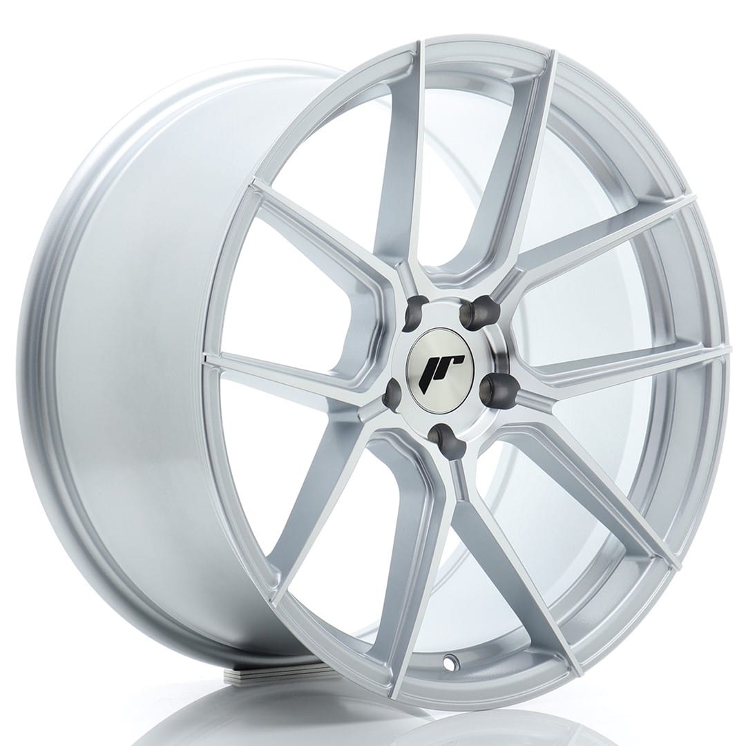 Felg Japan Racing JR30 19×9,5 ET40 5×120 sølvbearbeidet front