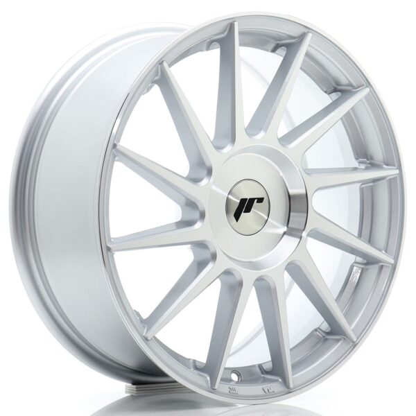 Felg Japan Racing JR22 17×8 ET20-45 BLANK Sølv maskinert front
