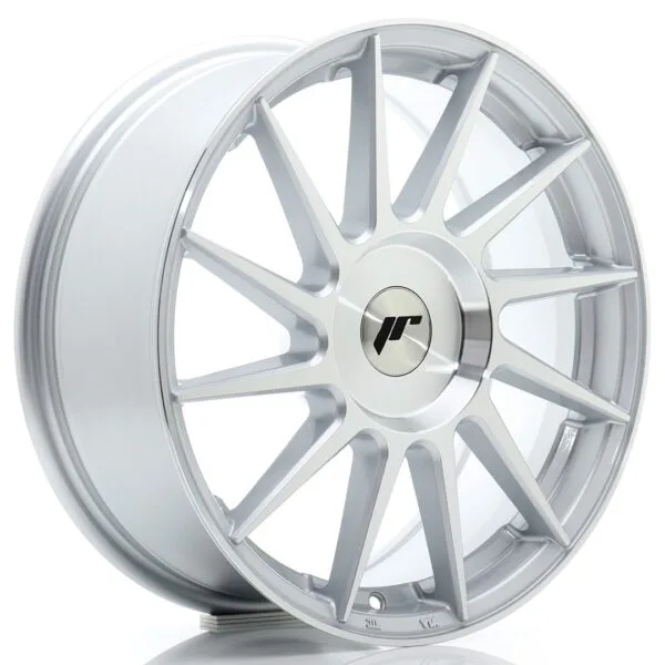 Felg Japan Racing JR22 17×8 ET20-45 BLANK Sølv maskinert front
