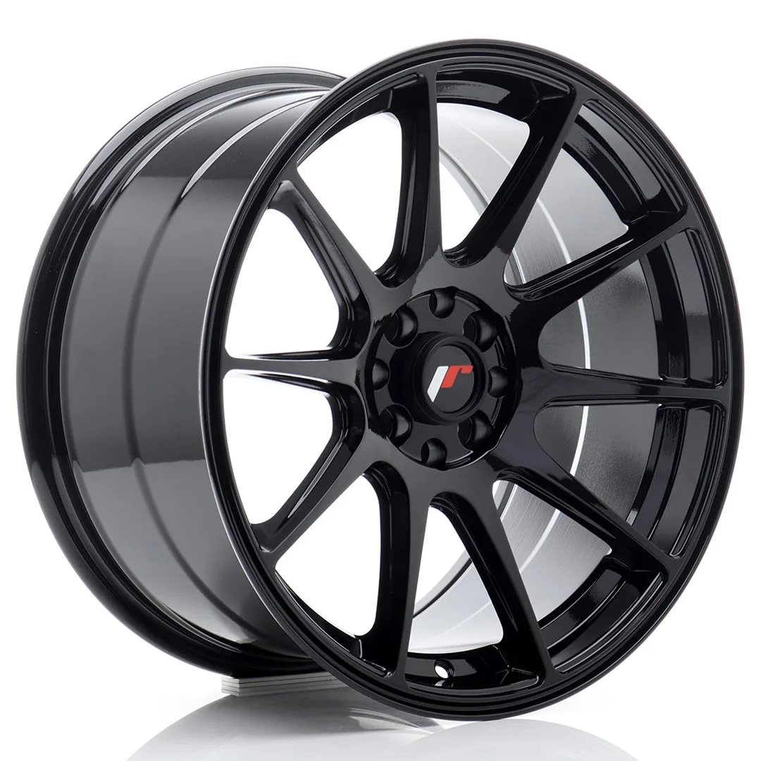 Felg Japan Racing JR11 17x9 ET35 5x100/114 glans svart