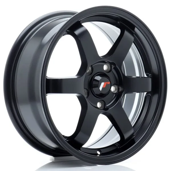 Felg Japan Racing JR3 16×7 ET40 5×100 Matt Svart