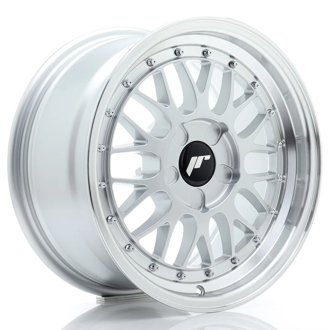 Felg Japan Racing JR23 16x8 ET20-45 5H BLANK Hyper Silver med Machined Lip