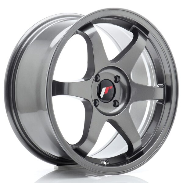 Felg Japan Racing JR3 17×8 ET35 4×100 Gun Metal
