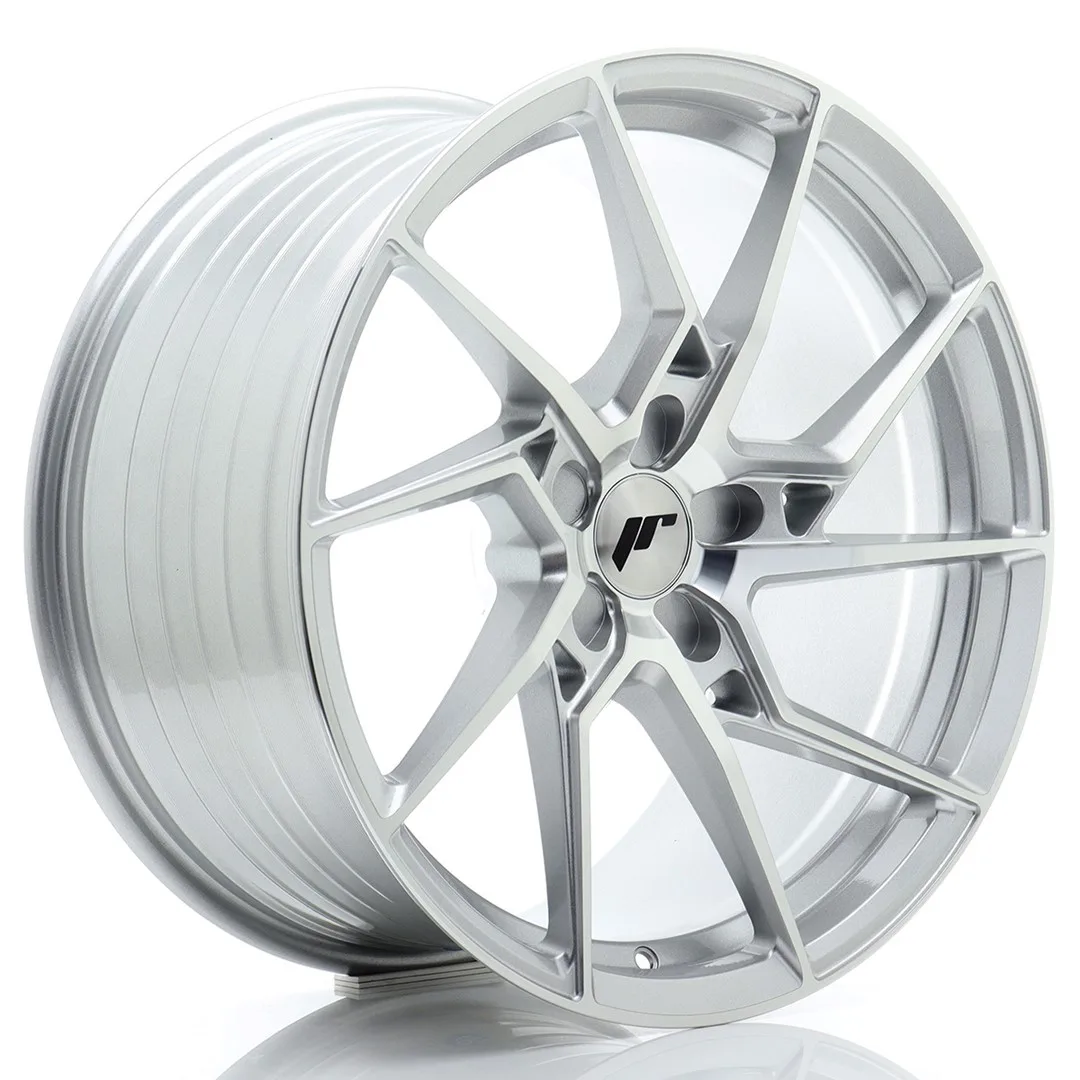 Felg Japan Racing JR33 19x9,5 ET20-45 5H BLANK Sølvbearbeidet front