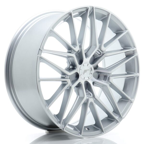 Felg Japan Racing JR38 19×8,5 ET20-45 5H BLANK Sølvbearbeidet front