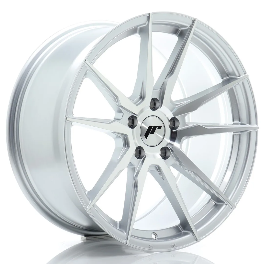 Felg Japan Racing JR21 19x9,5 ET35 5x112 sølvbearbeidet front