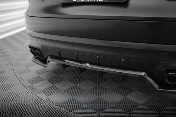 Splitter BakPorsche Cayenne Sport Design Mk3 (med diffusor)