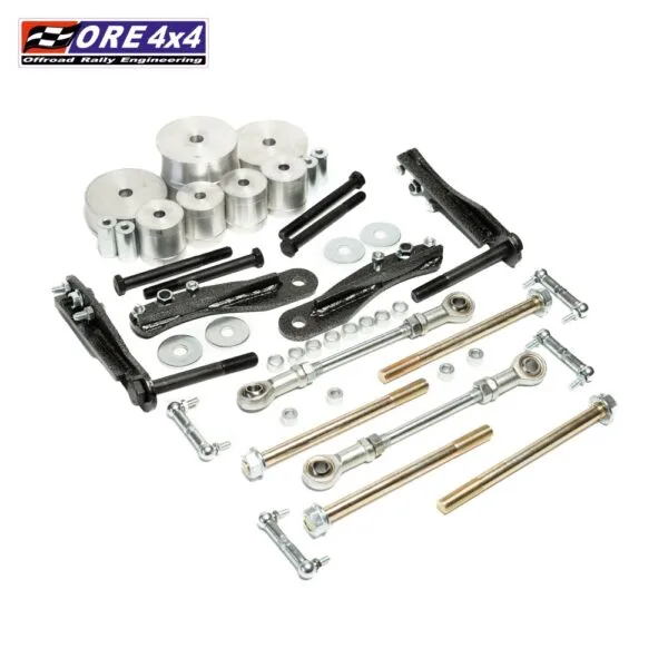 Hevesett 3″ Porsche Cayenne 2002 -2010 med pneumatiske fjæringssystem