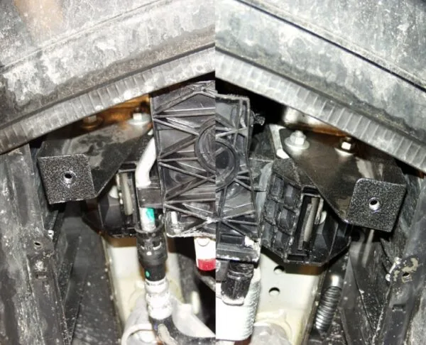 Motordeksel i Stål BMW Seria 5 E60/E61 standard støtfanger 2003-2010