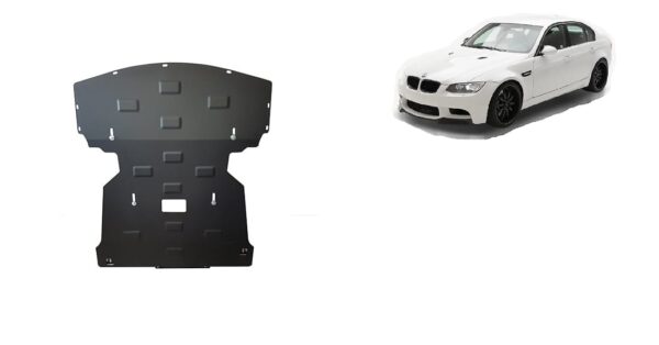 Motordeksel i Stål BMW Seria 3 E90/91 2004-2011