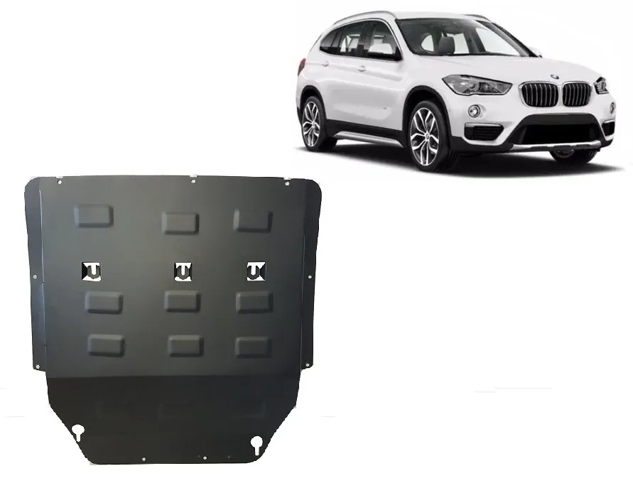Motordeksel i Stål BMW X1 F48 2015-2022