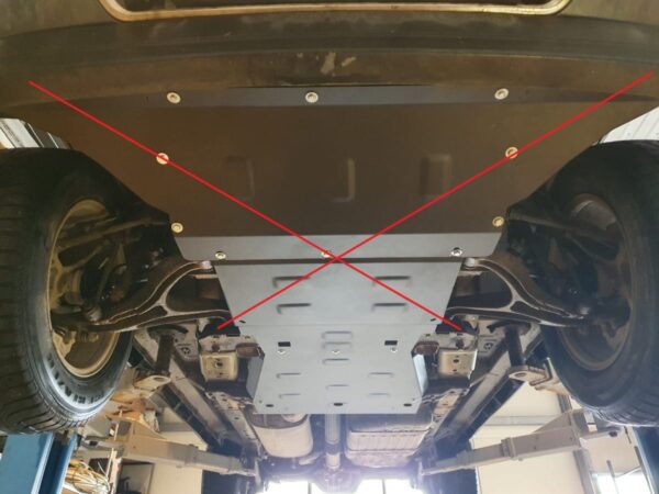 Stål Girkassedeksel Jeep Grand Cherokee 2005-2010