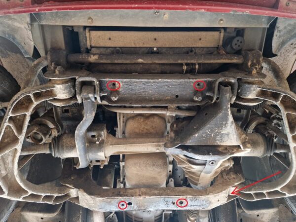 Motordeksel i Stål Jeep Cherokee – KJ 2001-2008