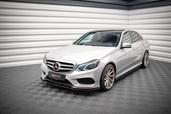 Splitter sett Mercedes-Benz E AMG-Line Sedan W212 Facelift