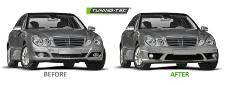 Støtfanger Mercedes W211 06-09 Sport PDC