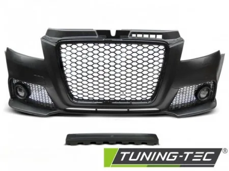 Støtfanger Audi A3 08-12 Sport Black - Bilde 2