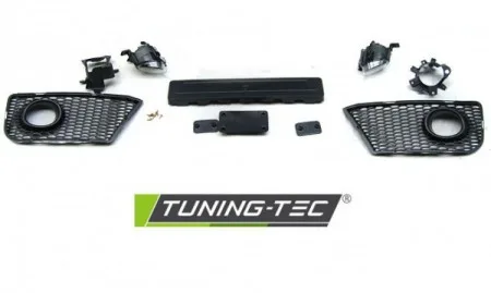 Støtfanger Audi A3 08-12 Sport Black - Bilde 3