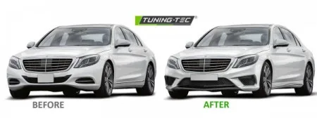 Støtfanger Mercedes S-klasa W222 13-17 Sport PDC