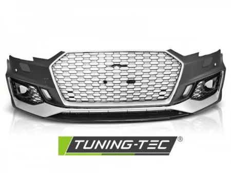 Støtfanger Audi A4 B9 08.15-19 Sport Silver Black
