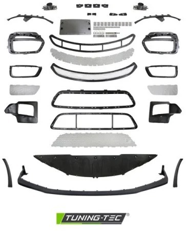 Støtfanger Porsche Cayman 981c / Boxter 981 12-16 With Washer Hole Sport Style - Bilde 6