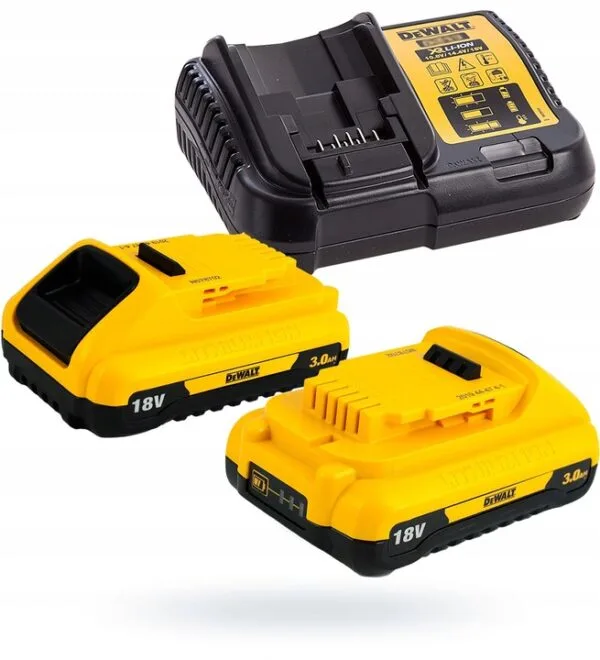 Vinkelslipere Akku 125mm 18V 2x3Ah DeWALT DCG406L2 TSTAKII