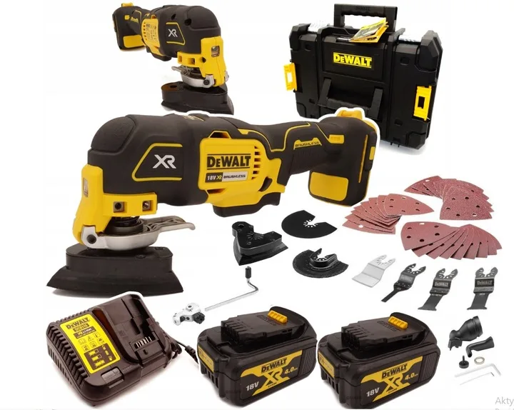 DeWALT DCS355M2 Multiverktøy 18V 2x4Ah - Bilde 2