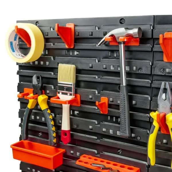 Verktøytavle 160x80 cm med 36 oppbevaringsbokser - Bilde 5