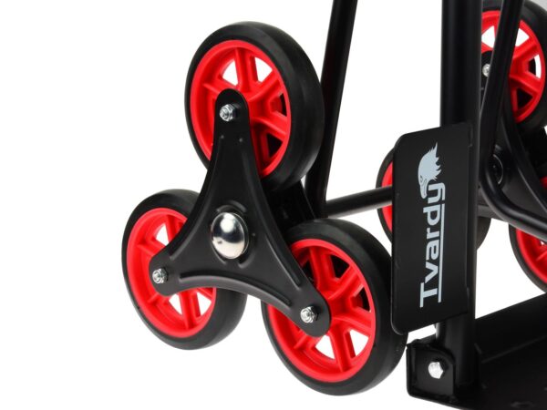 Sammenleggbar trappetralle – 150 kg kapasitet