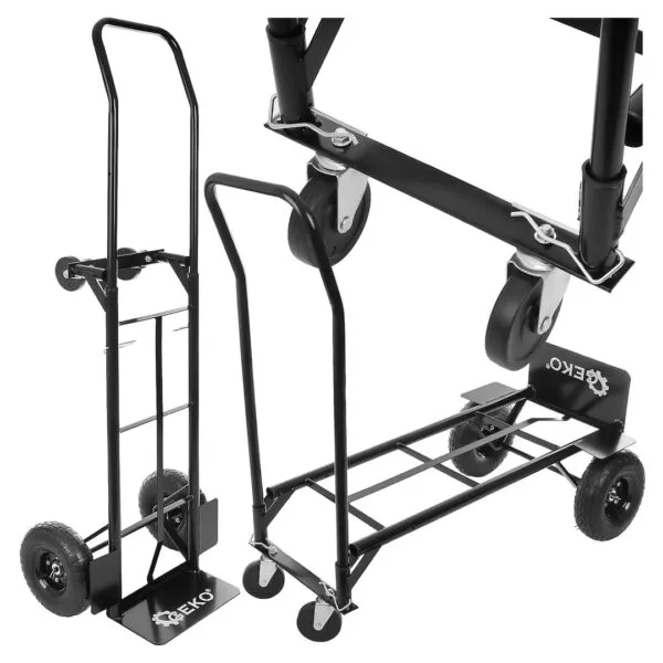Transporttralle 2-i-1 – 200 kg kapasitet