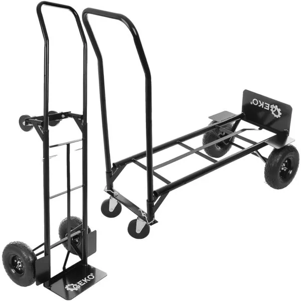 Transporttralle 2-i-1 – 200 kg kapasitet