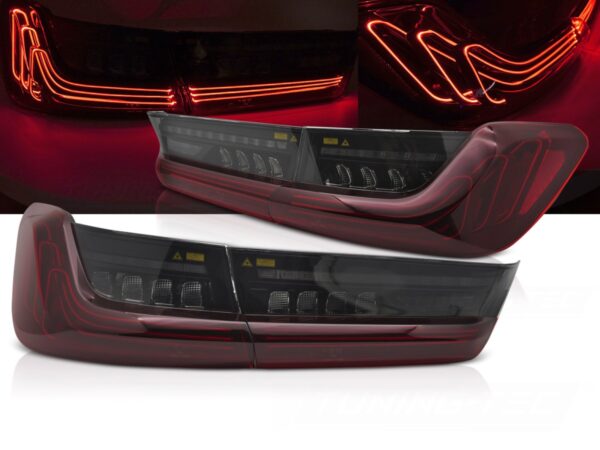 Baklykter BMW G20 19-22 Rød Laserlook