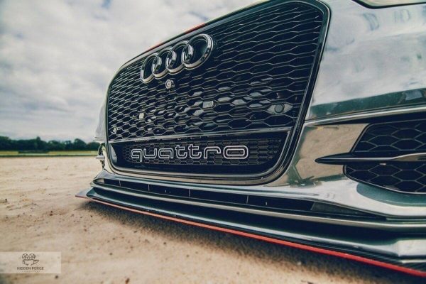 Frontleppe Racing Audi A6 C7 S-Line (2 Splittery = 1 zestaw)
