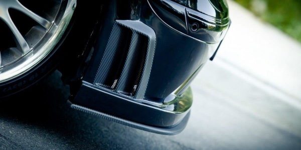 Frontleppe Mercedes CLK W209 Black (SL Black Series Look)