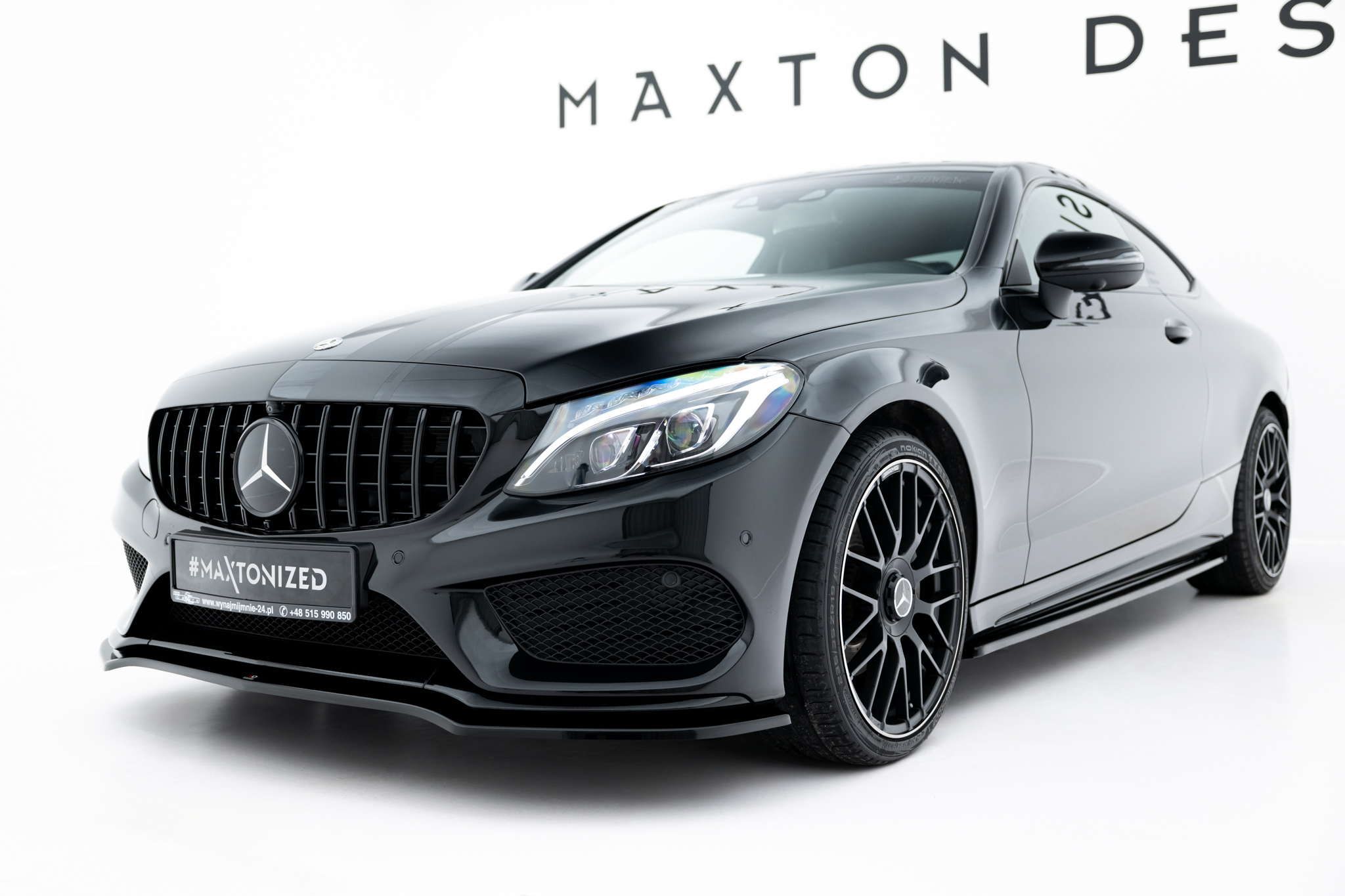 Frontleppe V.1 MERCEDES- BENZ C-CLASS W205 COUPE AMG-LINE