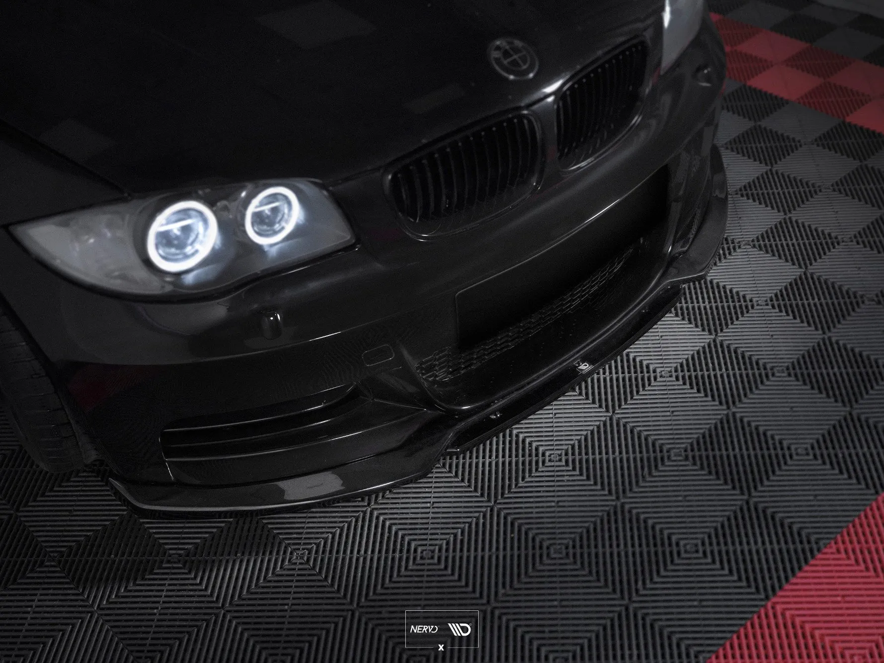 Frontleppe V.1 for BMW 1 E82 FACELIFT M-PACK