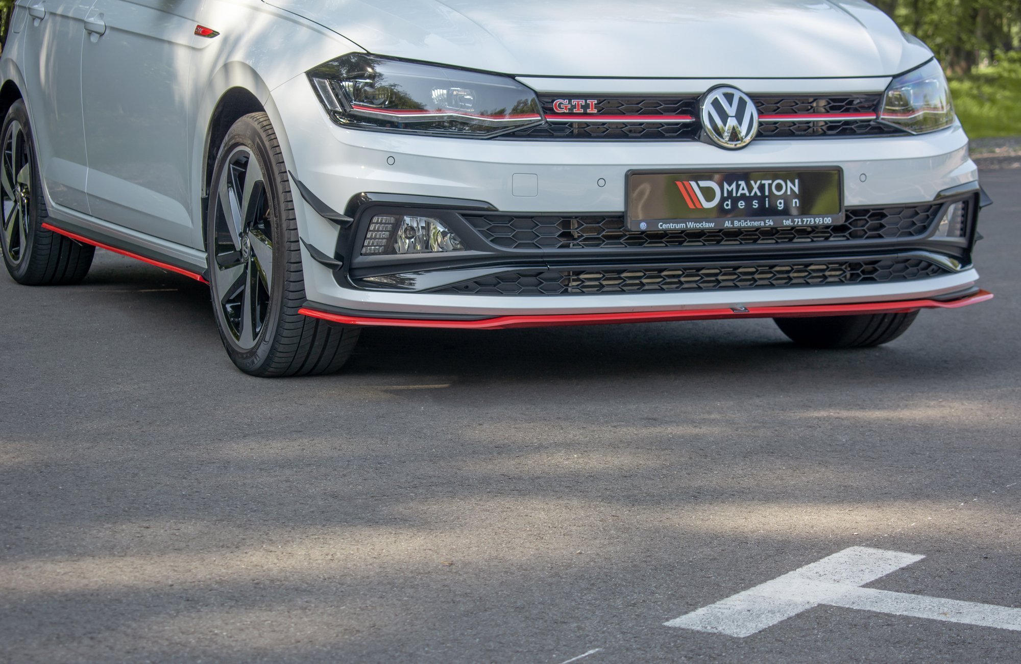 Frontleppe V.2 Volkswagen Polo GTI / R-line Mk6