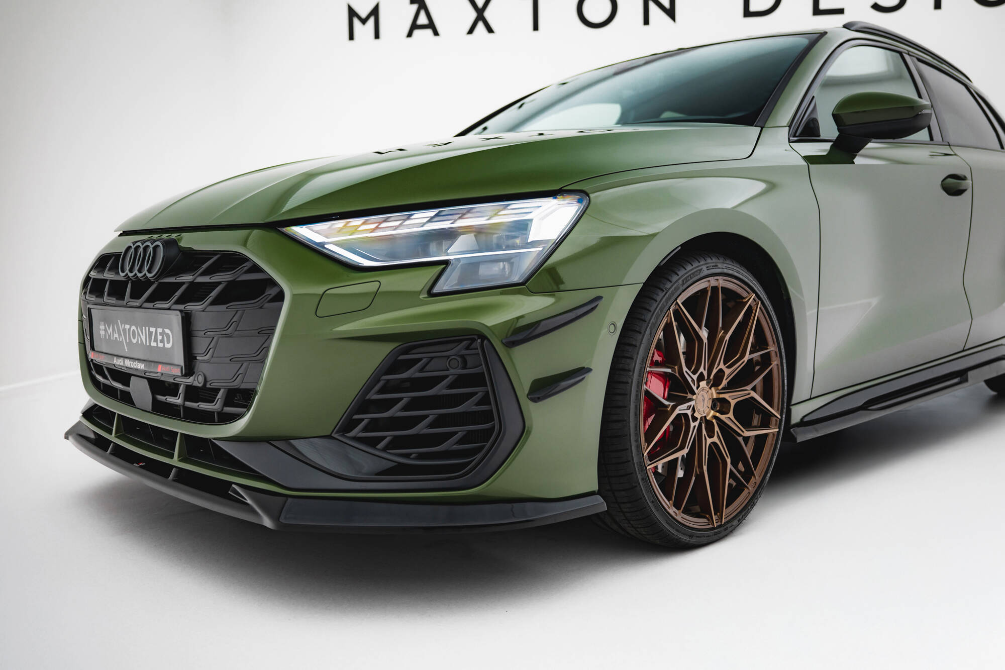 Canards Audi S3 Sportback / A3 S-line Sportback 8Y Facelift
