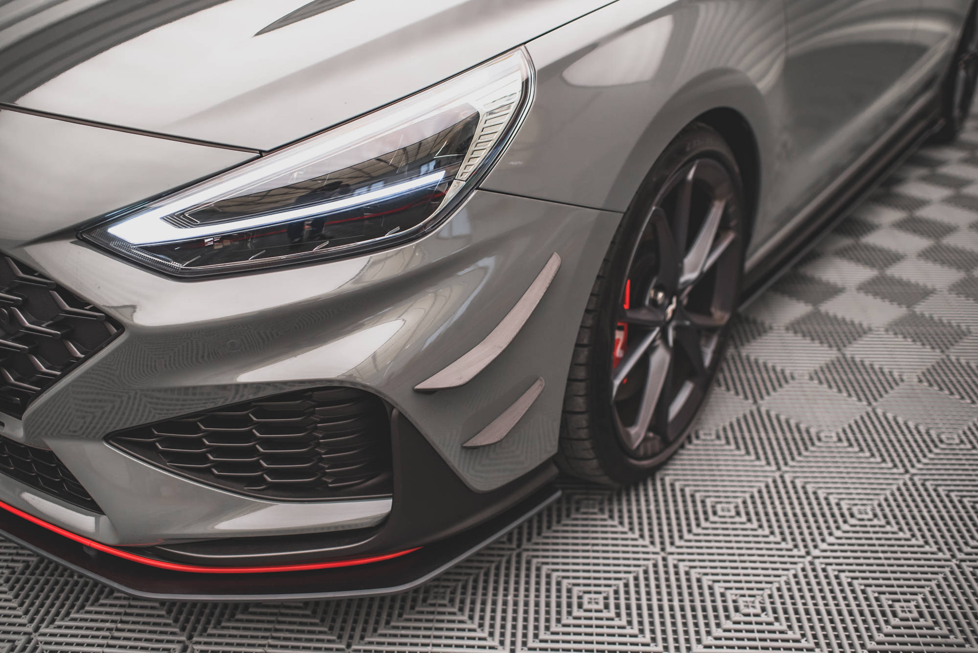 Canards Hyundai I30 N / I30 N-Line Hatchback/Fastback Mk3 Facelift